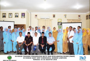 Training PMKP Peningkatan Mutu dan Keselamatan Pasien 