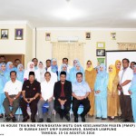 Training Peningkatan Mutu dan Keselamatan Pasien di Rumah Sakit (PMKP)