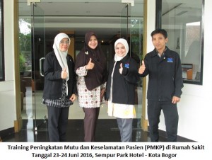 Training PMKP Peningkatan Mutu dan Keselamatan Pasien 