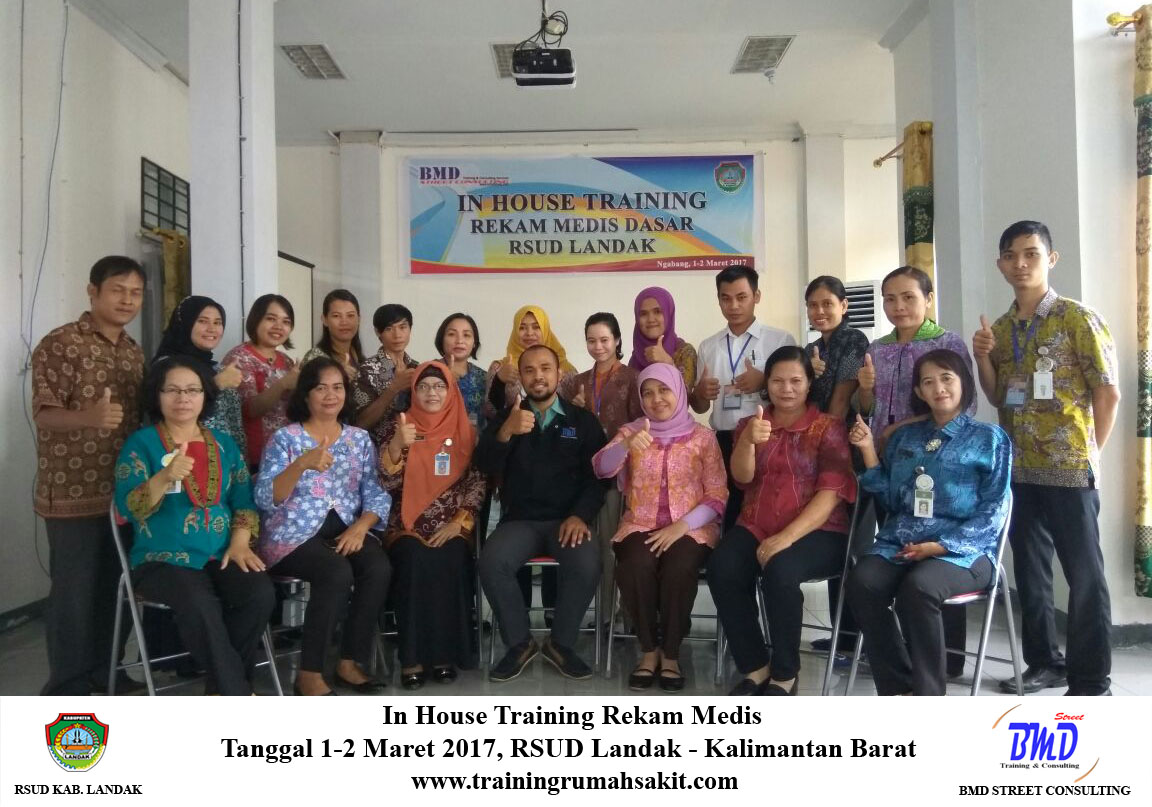 In House Training Rekam Medis RSUD Landak Kalimantan Barat (01-02 Maret 2017)
