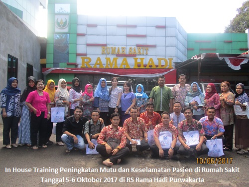 Training PMKP (Peningkatan Mutu dan Keselamatan Pasien)