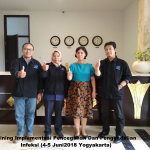Training Implementasi Pencegahan dan Pengendalian Infeksi Persiapan Akreditasi Rumah Sakit (4-5 Juni 2018 Yogyakarta)
