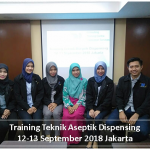 Training Teknik Aseptik Dispensing (12-13 September 2018 Jakarta)