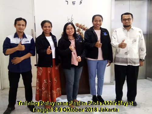 Training Pelayanan Pasien Pada Akhir Hayat (8-9 Oktober 2018 Jakarta)