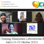 Online Training Manajemen Laboratorium Rumah Sakit (14-15 Oktober 2021)