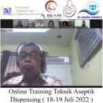 Online Training Teknik Aseptik Dispensing ( 18-19 Juli 2022 )