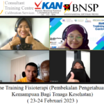 Online Training Fisioterapi (Pembekalan Pengetahuan dan Kemampuan Bagi Tenaga Kesehatan) ( 23-24 Februari 2023 )