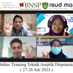 Online Training Teknik Aseptik Dispensing ( 27-28 Juli 2023 )