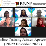 Online Training Asisten Apoteker ( 28-29 Desember 2023 )