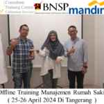 Offline Training Manajemen Rumah Sakit ( 25-26 April 2024 Di Tangerang )